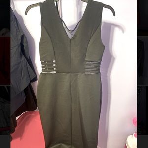 Size 6 Bodycon Dress with see through sides